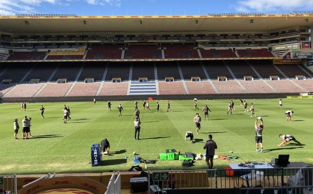 Captains Run<br>
SUPER RUGBY 2019 ROUND 17 vs.STORMERS