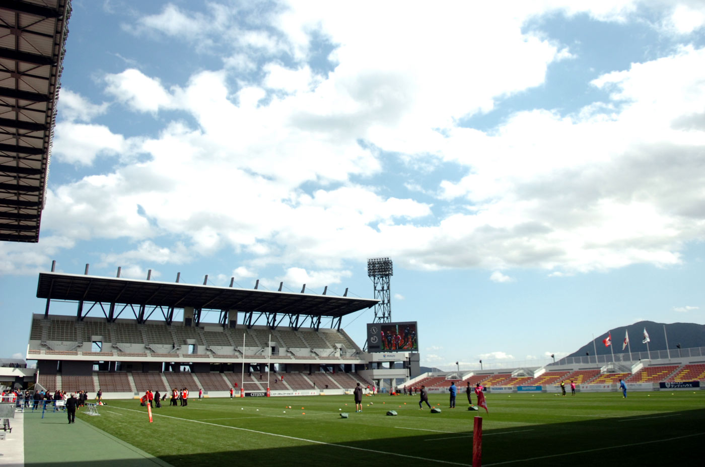 ソニー・ミュージックエンタテインメント プレゼンツ JAPAN RUGBY DREAM MATCH 2017 試合開始まであと2時間！