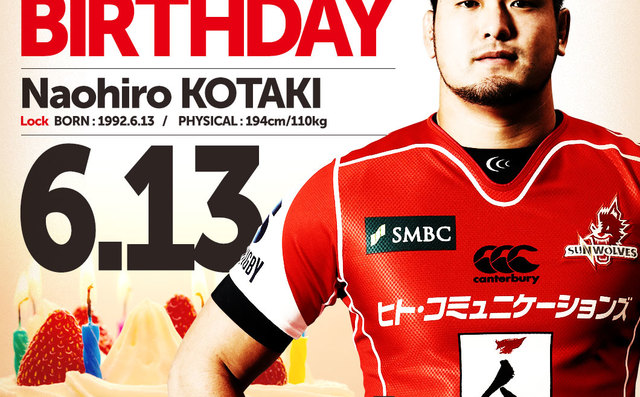 Naohiro KOTAKI's BIRTHDAY!!